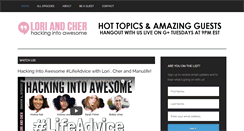 Desktop Screenshot of loriandcher.com